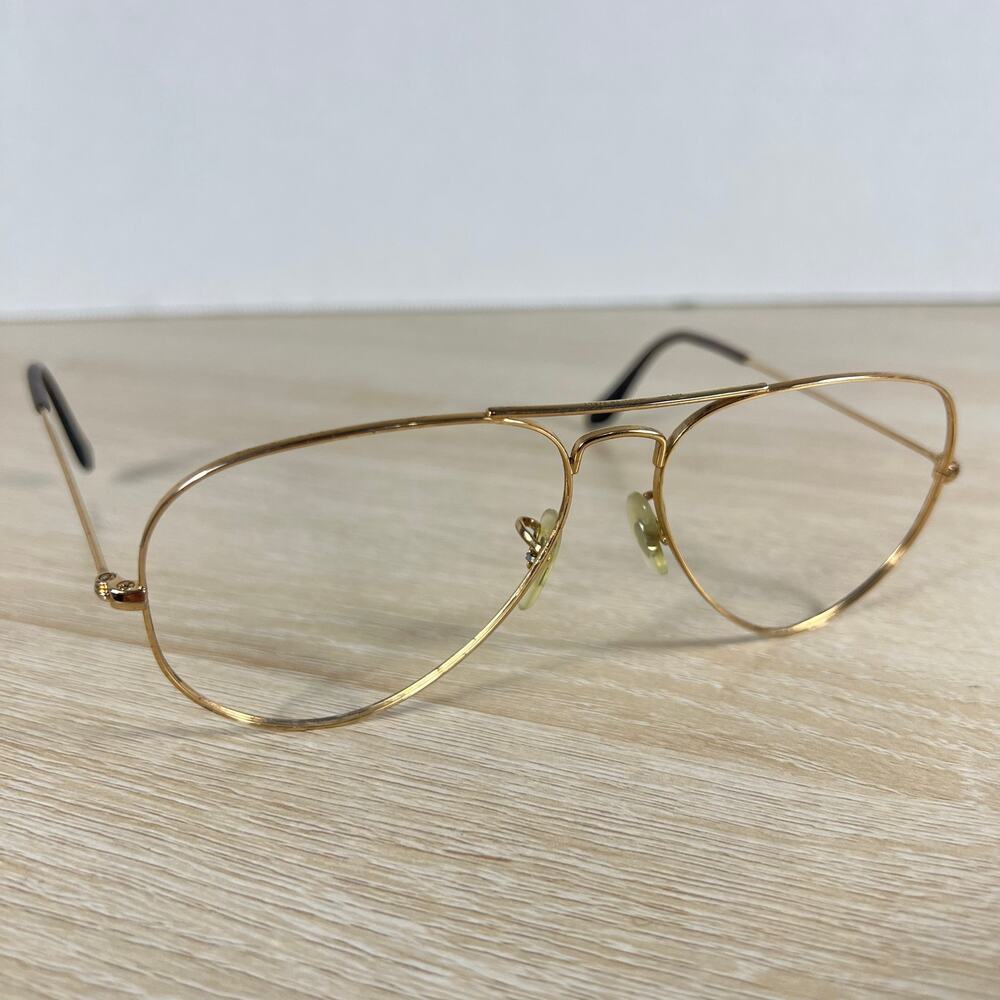 Ray-Ban RB3025 Gold Aviator Large Metal Sunglasses 001/51 FRAMES ONLY 58-14-135